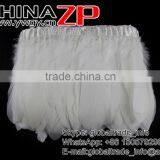 Leading Supplier ZPDECOR Good Quality Loose Cheap Bleached Goose Satinettes Feathers Trim thumbnail-2