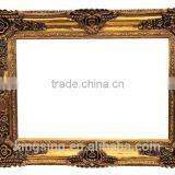 Beautiful Golden Carved Resin Frames Wall Art