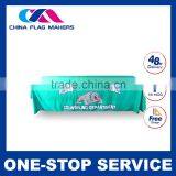 Coral Coated Cheap Advertising Events Usage Table Cloth