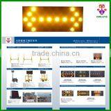 Aluminum Frame Solar LED Flashing Traffic Signs Manufacturer thumbnail-4