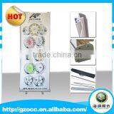 2016 Hot Sale Trading Easy Moving Promotion Retractable Advertising Waterproof Portable Plastic Roll up Banner Standees thumbnail-1