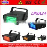LPSA24 24pcs 5mm Red/Blue/Green/White/Yellow Mini LED Strobe Light Plastic Housing
