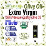 Organic Extra Virgin Olive Oil. High Quality Organic Olive Oil.1st Cold Press. Organic Extra Virgin Olive Oil 1L Metallic Tin thumbnail-1