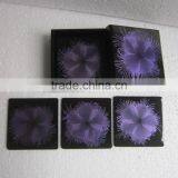 Lacquer Box With 6 Coasters for Home or Restaurant Nice Product From Vietnam thumbnail-3