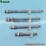 Steel Crossarm 5/8''x 1 3/4'' Short Shank Pin Line Post Stud thumbnail-4