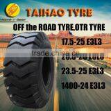 China Tire Manufacturer E3 L3 Loader Tire 23.5-25 23.5x25 thumbnail-1
