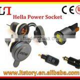 12 VOLT FUSED PLUG FITS CIGARETTE & HELLA DIN CONTINENTAL Type SOCKETS 20 AMP thumbnail-2