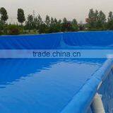 Steel Frame Above Ground Rectangular 4m SWIMMING POOL Filter Pump Mobile Swimming Pool thumbnail-2