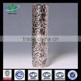 Cylinderical Electroplating Artistic Modern Ceramic Vase thumbnail-1