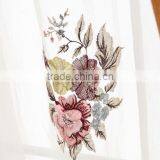 Pastoral Floral Designed Living Room Bay Window Curtain, Romantic Wedding Bedroom Window thumbnail-5