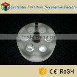 L43*W43*H18cm Swimming Pool Floating Illuminated LED Wine Tray/ice Bucket LED thumbnail-4