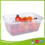 high quality food plastic clear packaging box