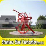 Modern Metal Art Sculpture Large Outdoor Statues thumbnail-1