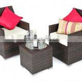 Cheap Lounge Furniture Indoor Wicker Furniture Cafe Table Set thumbnail-1