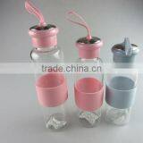 Glass Bottle With Silicone Heat Proof thumbnail-1