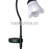 2-PC Mosaic FIESTA Solar Garden Stick Light thumbnail-2