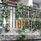 Home Fence Decorative Flower Rattan Artificial Silk Flower Vine thumbnail-4