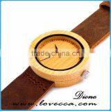2017 Wooden Watch Logo Wood Bamboo Watch Directly From China Factory thumbnail-5