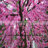 SJZJN 310 New Artificial Peach Tree Srtificial Sakura Flower Lobby Artificial Peach Blossom Tree thumbnail-3