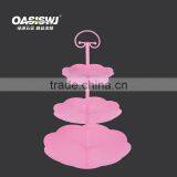 Iron METAL Cake Stands for Wedding Cakes/ 3 Tiers Cupcake Stand/fruit Holder thumbnail-2