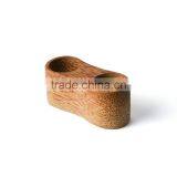 Salt and Peper Holder Set With Mini Spoon/condiment Set, Made of Vietnam Coconut Wood thumbnail-3