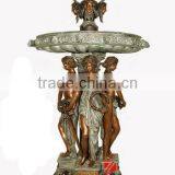 Life Size Garden Bronze Fairy Statue Antique thumbnail-1