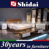 New Model Simple Design Wooden Bed With Four Drawers B-814 thumbnail-1