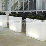 Rechargeable Battery Operated Color Changing LED Light Up 40" High Plant Pot for Hotel Bar Event Decoration thumbnail-1