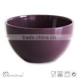 5.5 Inch Ceramic Rice Bowl Solid Green Color 13.5cm Stoneware Cereal Bowl thumbnail-2