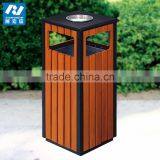 Park Outdoor Wooden Dustbin/garbage Can thumbnail-3