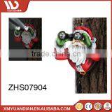Wholesale Solar Led Outdoor Wall Light Polyresin Resin Christmas Ornaments For Tree Decoration thumbnail-2