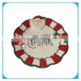 Christmas Hand Painted Ceramic Plates Sale thumbnail-1