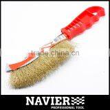 Plastic Hand Scratch Knife Type Steel Bbq Grill Cleaning Wire Brush thumbnail-1