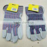 10.5" Cow Split Leather Full Palm Working Glove(BC/C Grade) thumbnail-1