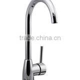 Single Handle Electroplating Kitchen Sink Faucet thumbnail-2