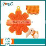 Kitchen Accessories Multi-purpose Cleaning Silicone Sponge for Washing Dishes thumbnail-1