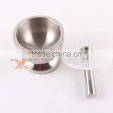 High Quality Stainless Steel Herbs Mill Mortar and Pestle thumbnail-3