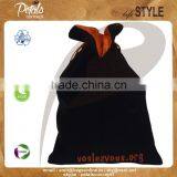 High Quality Drawstring Pouch With Customized Logo - Velvet Drawstring Pouch With Satin Lining - With Embroidery Logo - Luxary thumbnail-2