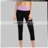 Women Compression Tight Yoga Capris Legging for Gym Fitness thumbnail-5