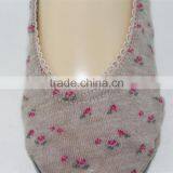 Flower Pattern Low Cut Women Socks thumbnail-2