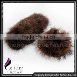 Cuff-2C Cheap Price Girl Decor Cute And Lovely Jacket Raccoon Fur Cuff thumbnail-2