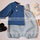 Hot Selling Fancy Kids Clothing Plain Wholesale Bubble Newborn Baby Clothes Romper thumbnail-3