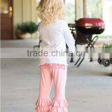 Wholesale Cotton Short Shorts Baby Clothes Children's Boutique Pink Ruffle Children's Shorts thumbnail-3