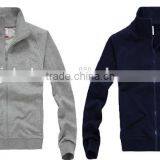 Custom Wholesale Blank High Quality Plain Screen Print Men Sports Hoodies Without Hood thumbnail-3
