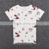 High Quality Baby Boy Clothes Cotton T-shirt White Many Designs T-shirt Printing thumbnail-5