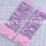 2013 New Fashion Fluffies Black and Red Zebra Leg Warmers Wholesale thumbnail-2