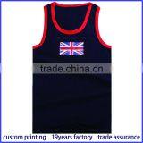 OEM Cotton/CVC/TC Wholesale Men Fitness Tank Tops in Bulk thumbnail-4
