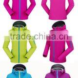 100% Polyester Tactical Women Waterproof Softshell Jacket thumbnail-6