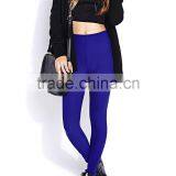 Plain Polyester Lycra Sexy Women Leggings thumbnail-3