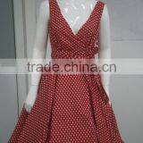 Walson Rockabilly Tea Shirt Dress Polka Dot 50s Retro Plus thumbnail-3